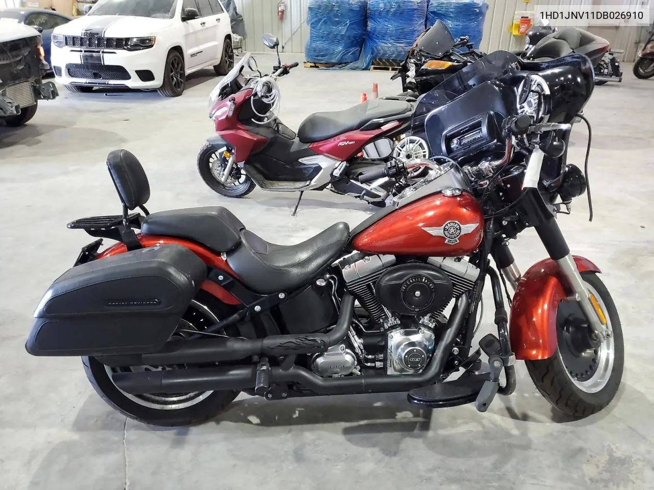 2013 Harley-Davidson Flstfb Fatboy Lo VIN: 1HD1JNV11DB026910 Lot: 60705115
