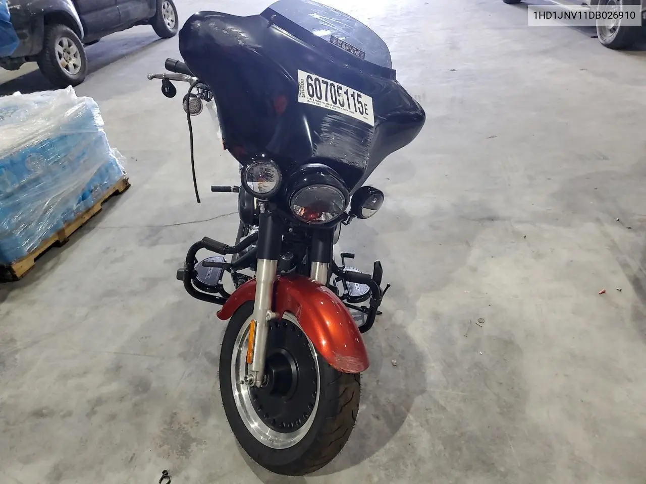 2013 Harley-Davidson Flstfb Fatboy Lo VIN: 1HD1JNV11DB026910 Lot: 60705115
