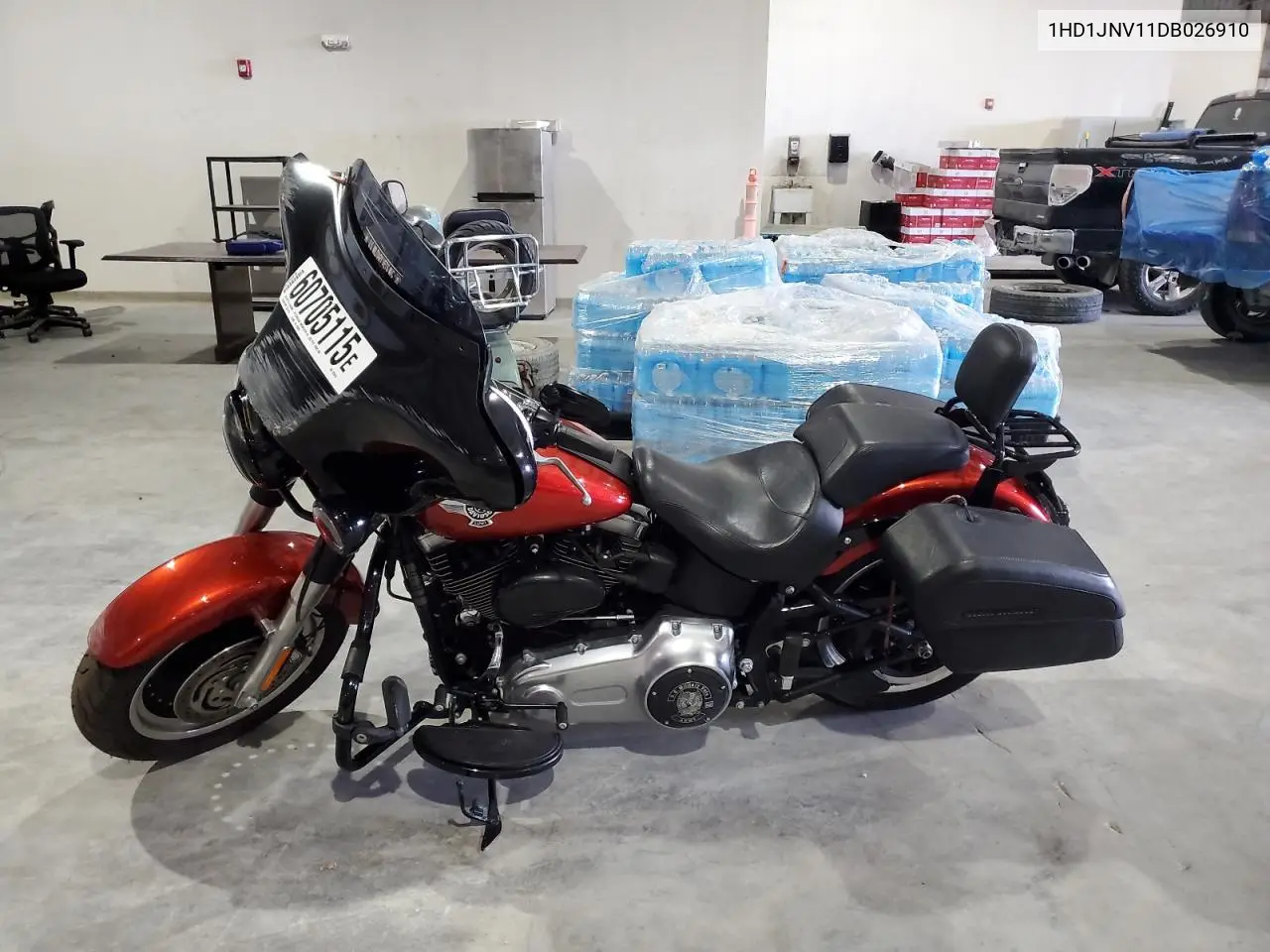 2013 Harley-Davidson Flstfb Fatboy Lo VIN: 1HD1JNV11DB026910 Lot: 60705115