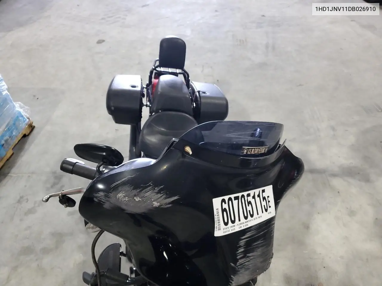 2013 Harley-Davidson Flstfb Fatboy Lo VIN: 1HD1JNV11DB026910 Lot: 60705115