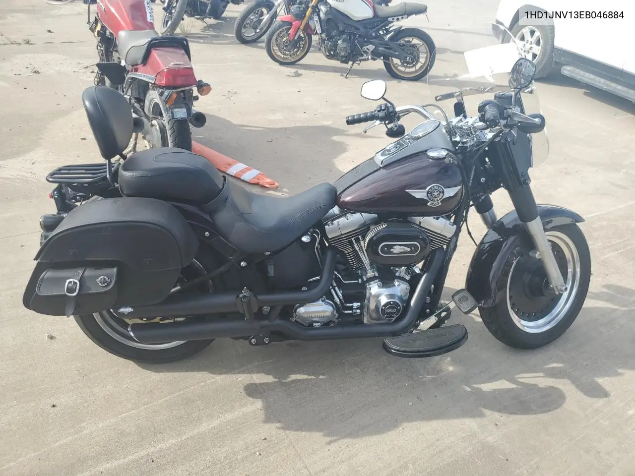 2014 Harley-Davidson Flstfb Fatboy Lo VIN: 1HD1JNV13EB046884 Lot: 56784835