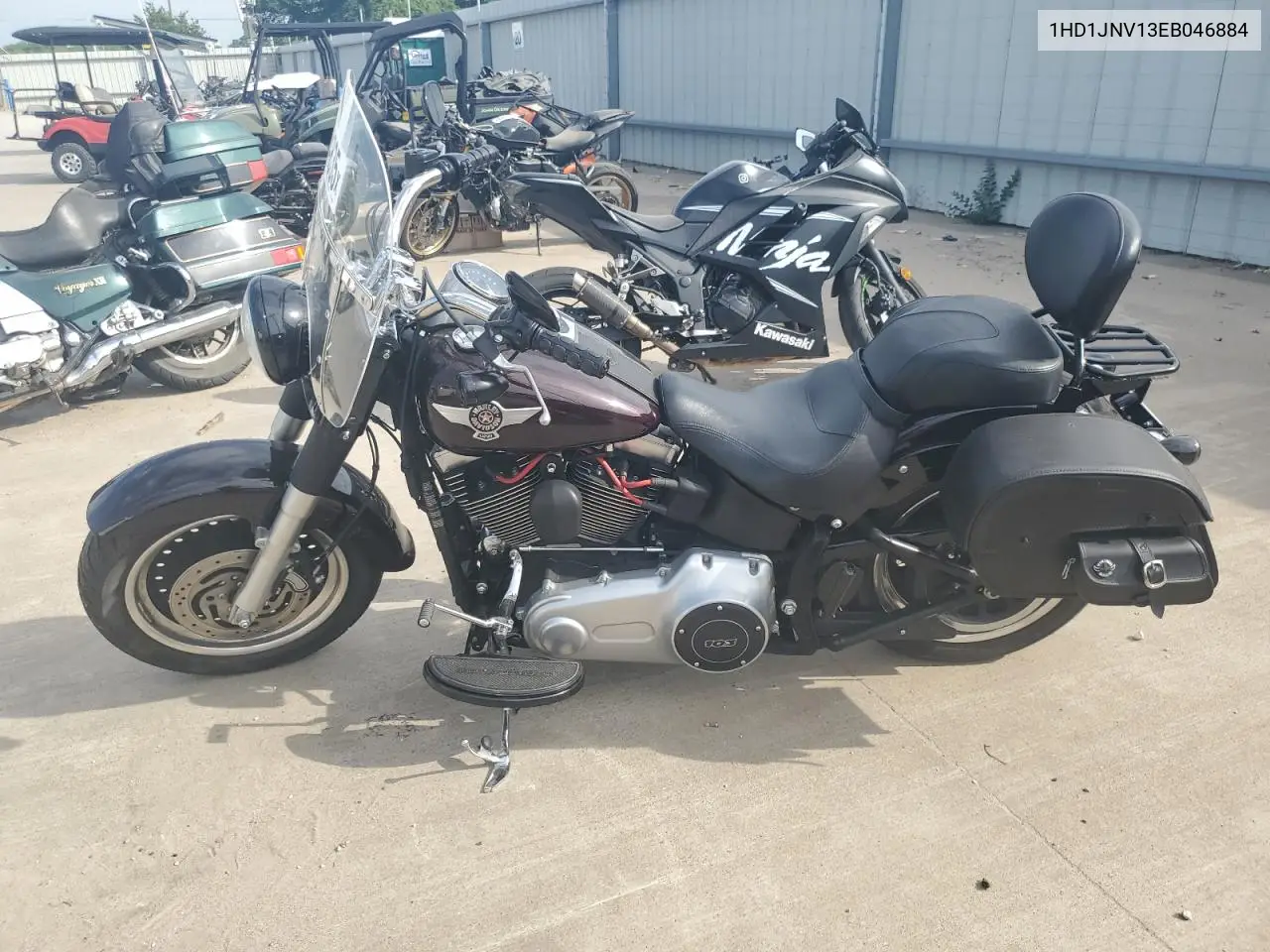 2014 Harley-Davidson Flstfb Fatboy Lo VIN: 1HD1JNV13EB046884 Lot: 56784835