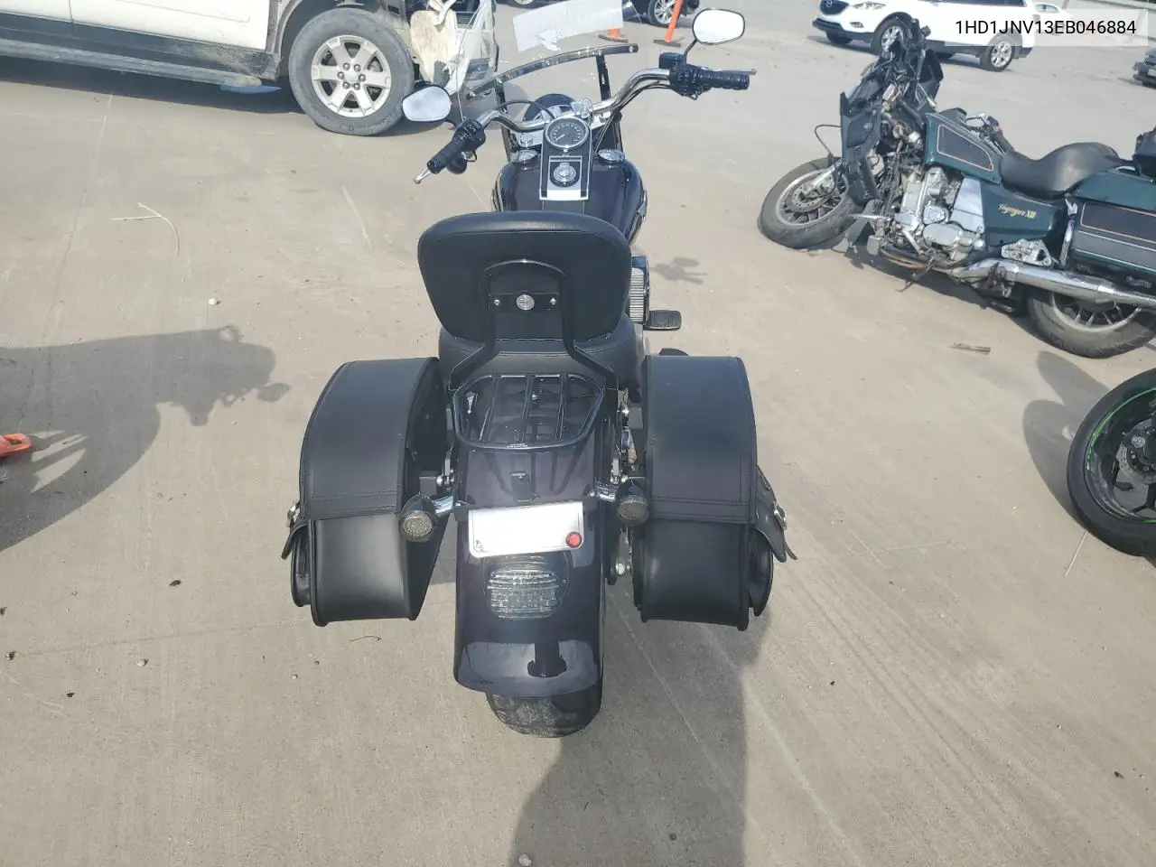 2014 Harley-Davidson Flstfb Fatboy Lo VIN: 1HD1JNV13EB046884 Lot: 56784835