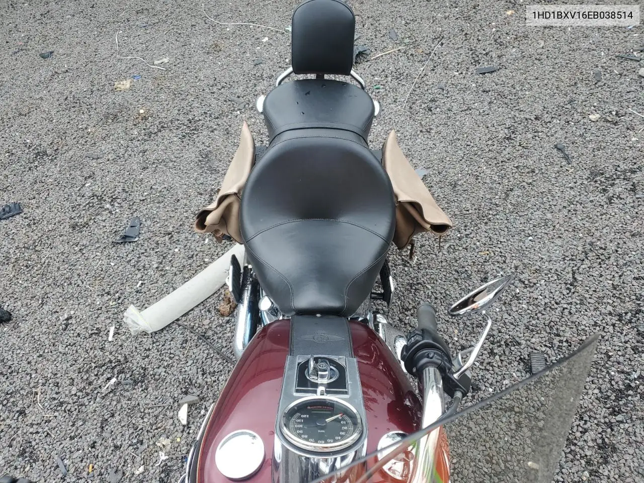 2014 Harley-Davidson Flstf Fatboy VIN: 1HD1BXV16EB038514 Lot: 59920205