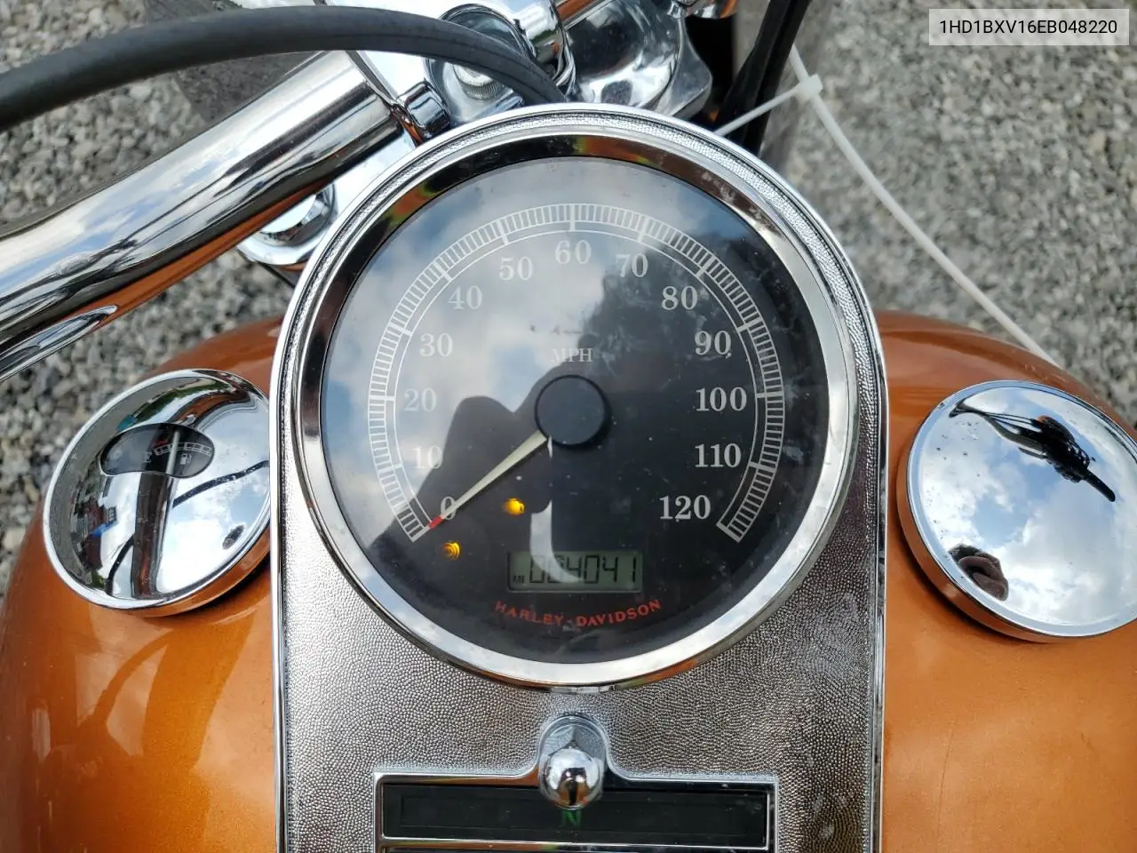 2014 Harley-Davidson Flstf Fatboy VIN: 1HD1BXV16EB048220 Lot: 60093685