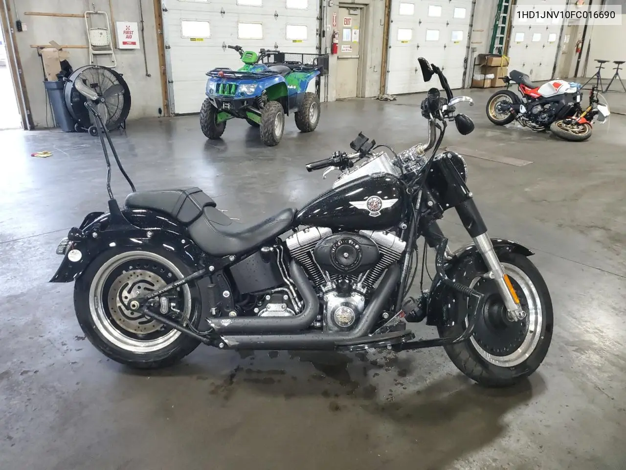 2015 Harley-Davidson Flstfb Fatboy Lo VIN: 1HD1JNV10FC016690 Lot: 62515605