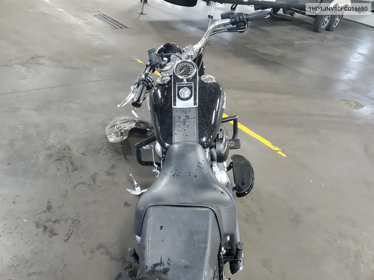 2015 Harley-Davidson Flstfb Fatboy Lo VIN: 1HD1JNV10FC016690 Lot: 62515605