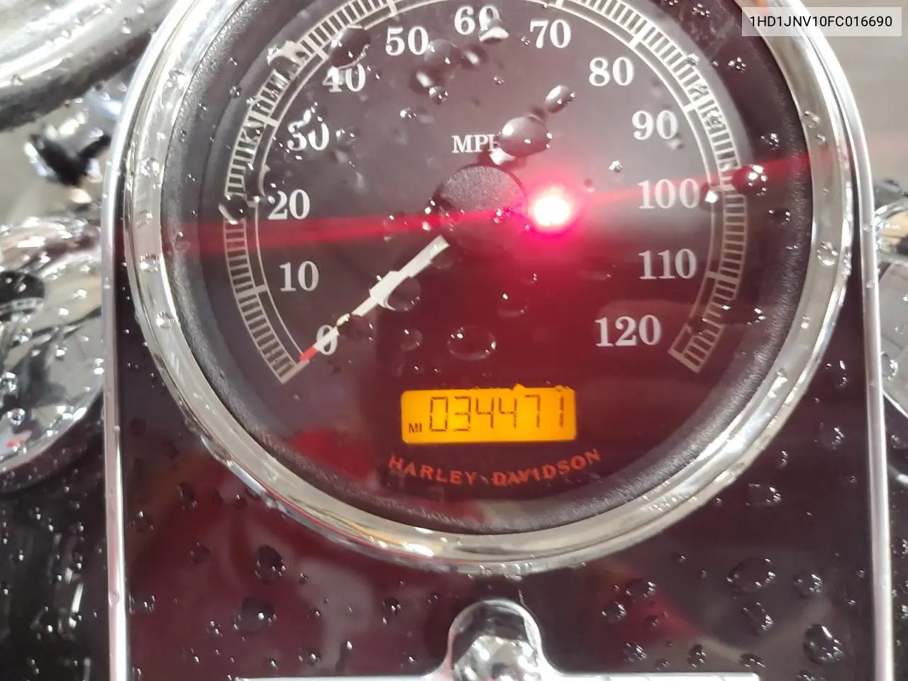 2015 Harley-Davidson Flstfb Fatboy Lo VIN: 1HD1JNV10FC016690 Lot: 62515605
