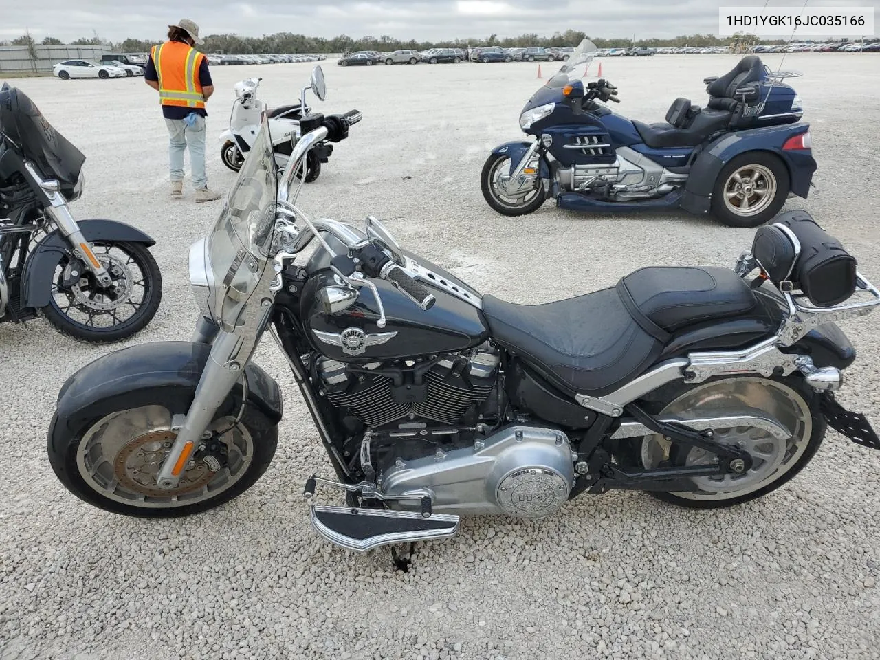 2018 Harley-Davidson Flfbs Fat Boy 114 VIN: 1HD1YGK16JC035166 Lot: 77123564