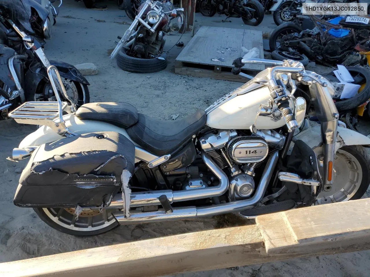 2018 Harley-Davidson Flfbs Fat Boy 114 VIN: 1HD1YGK13JC012850 Lot: 77644524