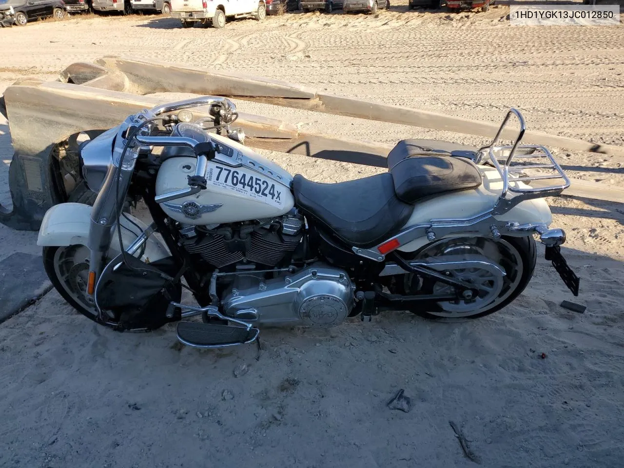 2018 Harley-Davidson Flfbs Fat Boy 114 VIN: 1HD1YGK13JC012850 Lot: 77644524