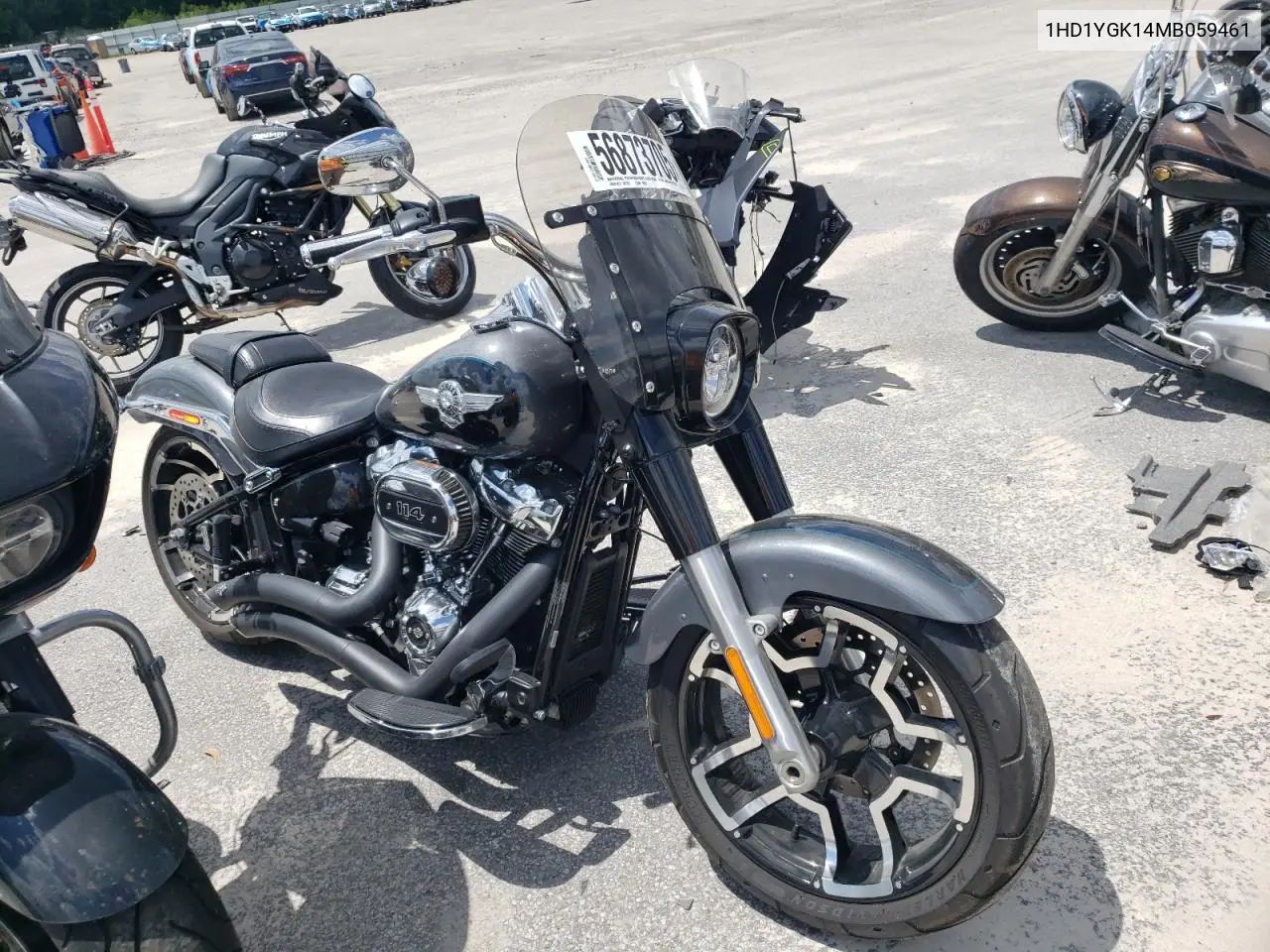 2021 Harley-Davidson Flfbs VIN: 1HD1YGK14MB059461 Lot: 56873705