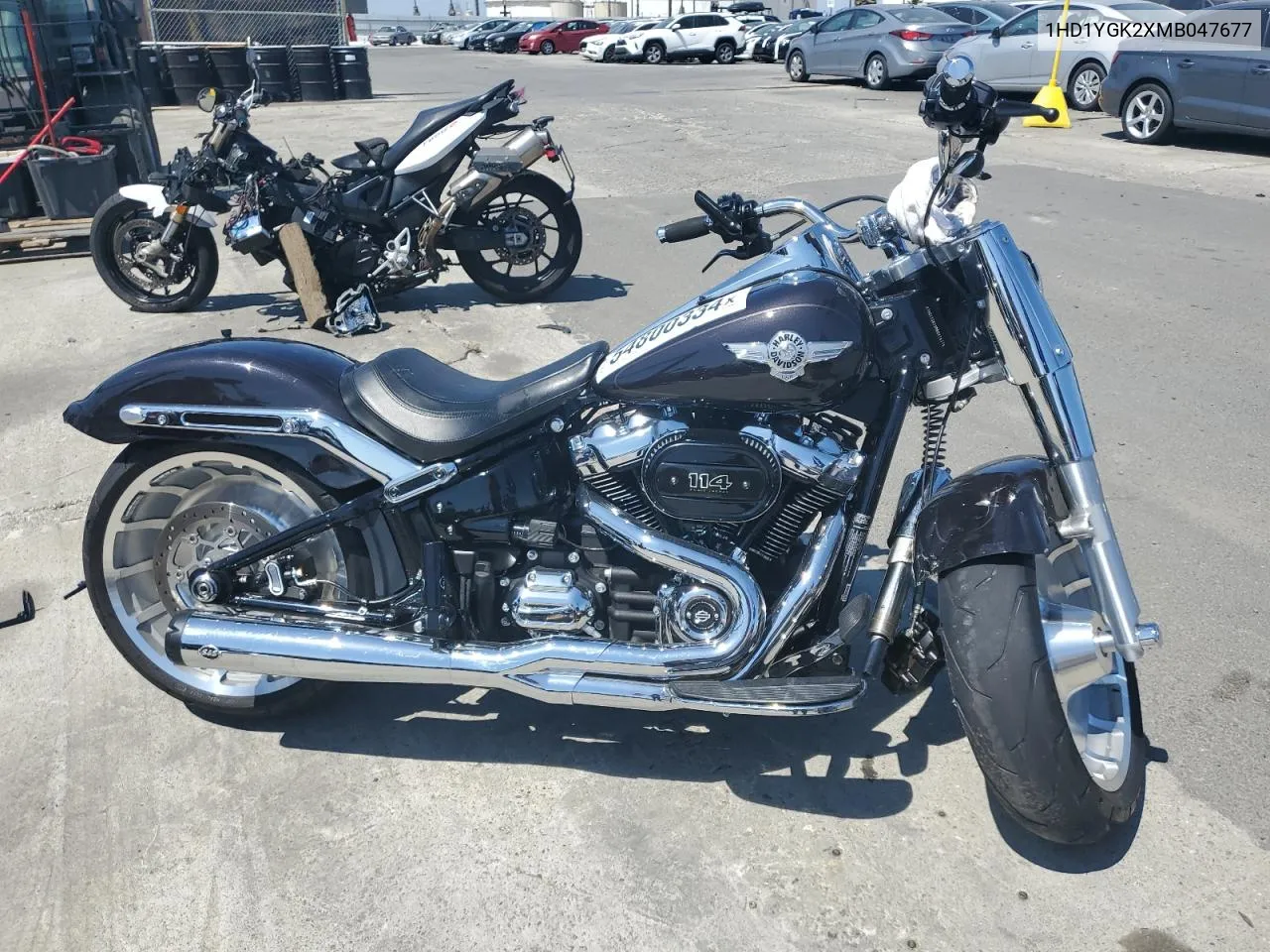 2021 Harley-Davidson Flfbs VIN: 1HD1YGK2XMB047677 Lot: 78420984