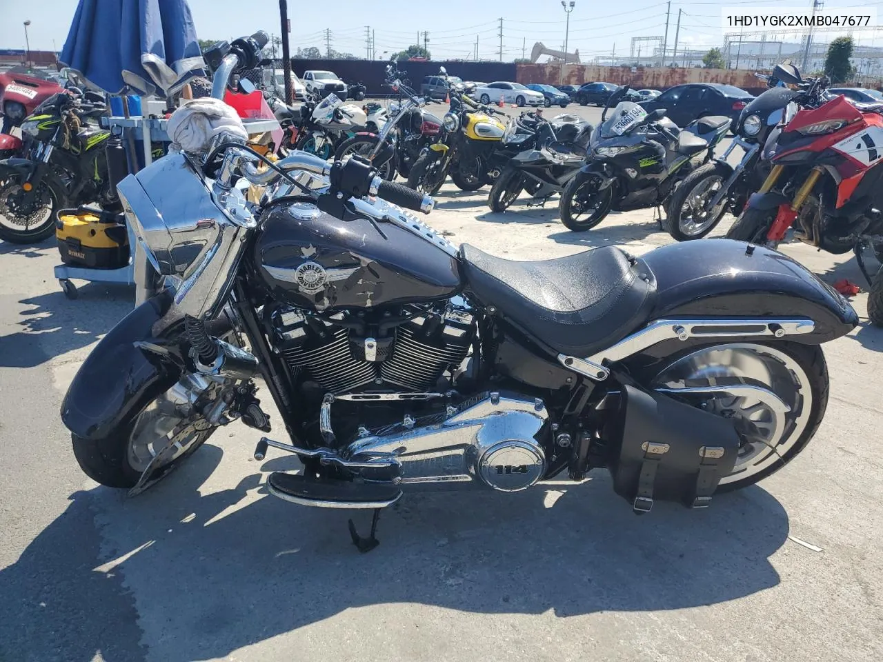 2021 Harley-Davidson Flfbs VIN: 1HD1YGK2XMB047677 Lot: 78420984