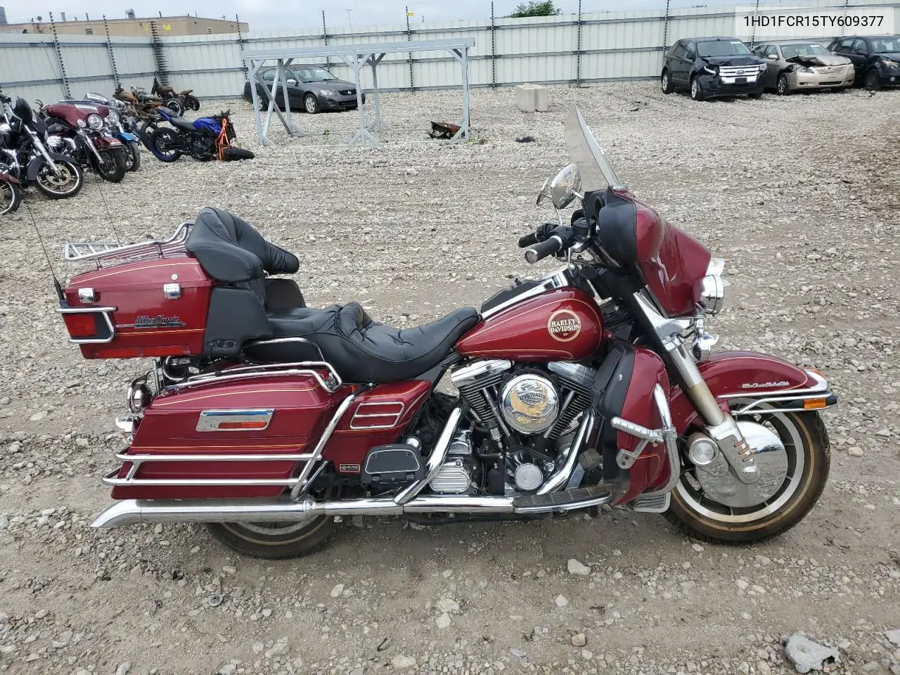1996 Harley-Davidson Flhtcui VIN: 1HD1FCR15TY609377 Lot: 62493745