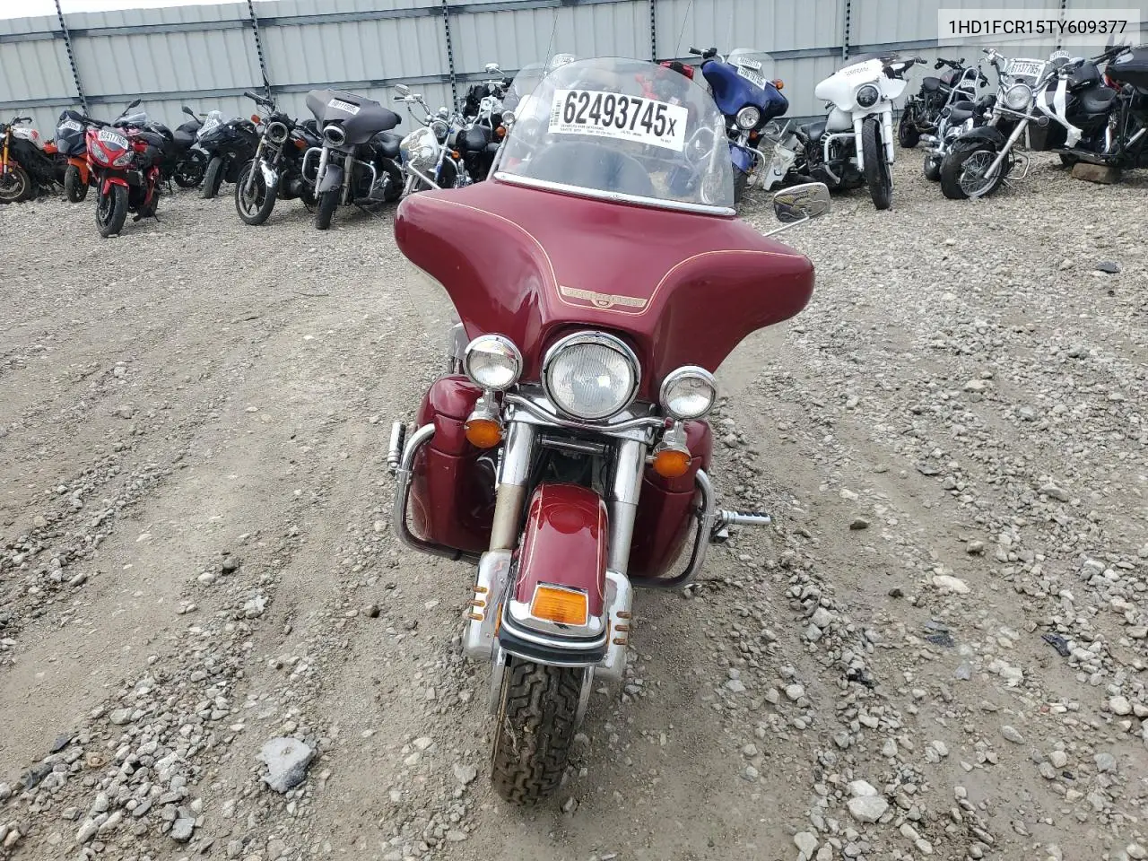 1996 Harley-Davidson Flhtcui VIN: 1HD1FCR15TY609377 Lot: 62493745