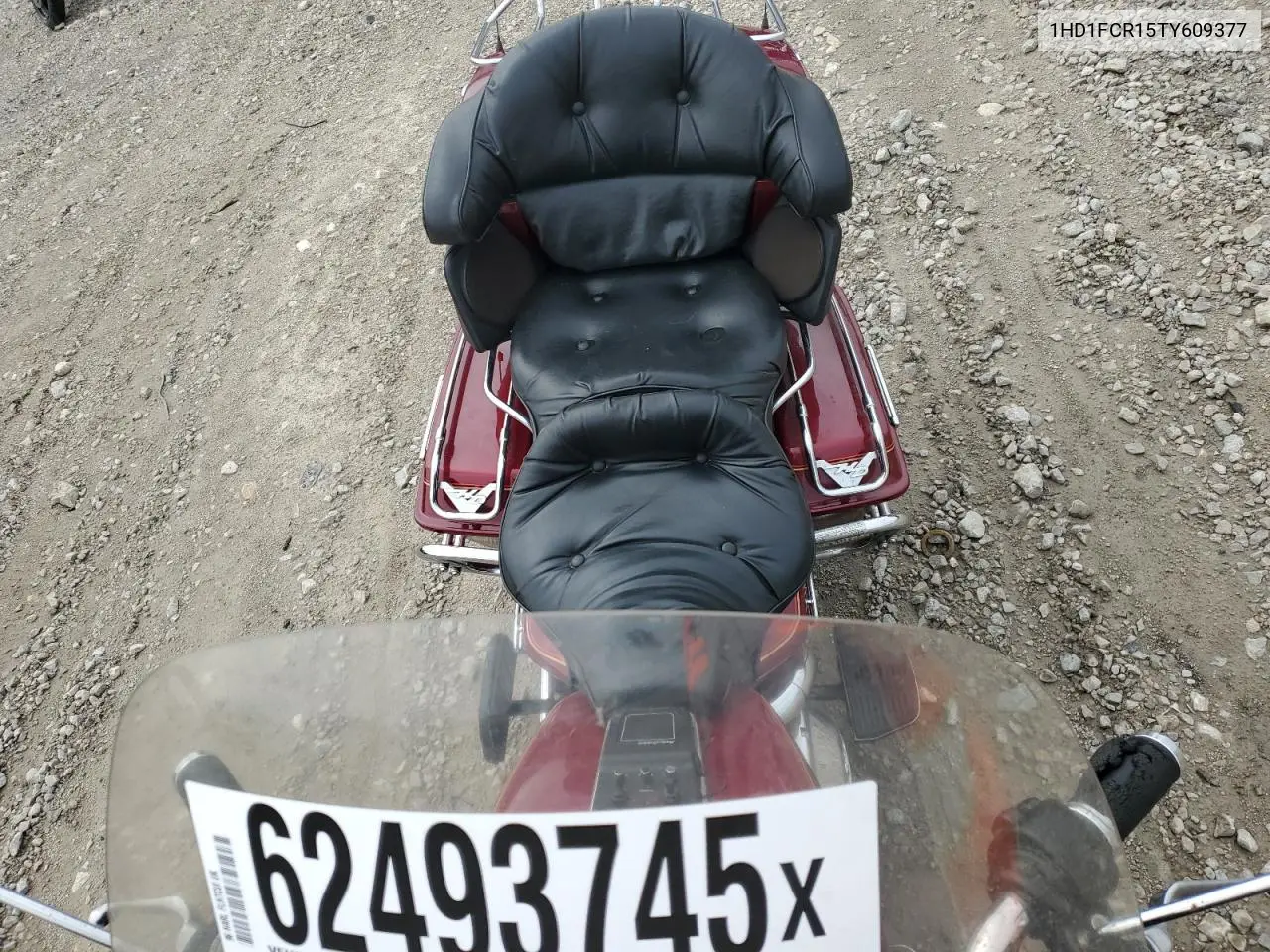 1996 Harley-Davidson Flhtcui VIN: 1HD1FCR15TY609377 Lot: 62493745
