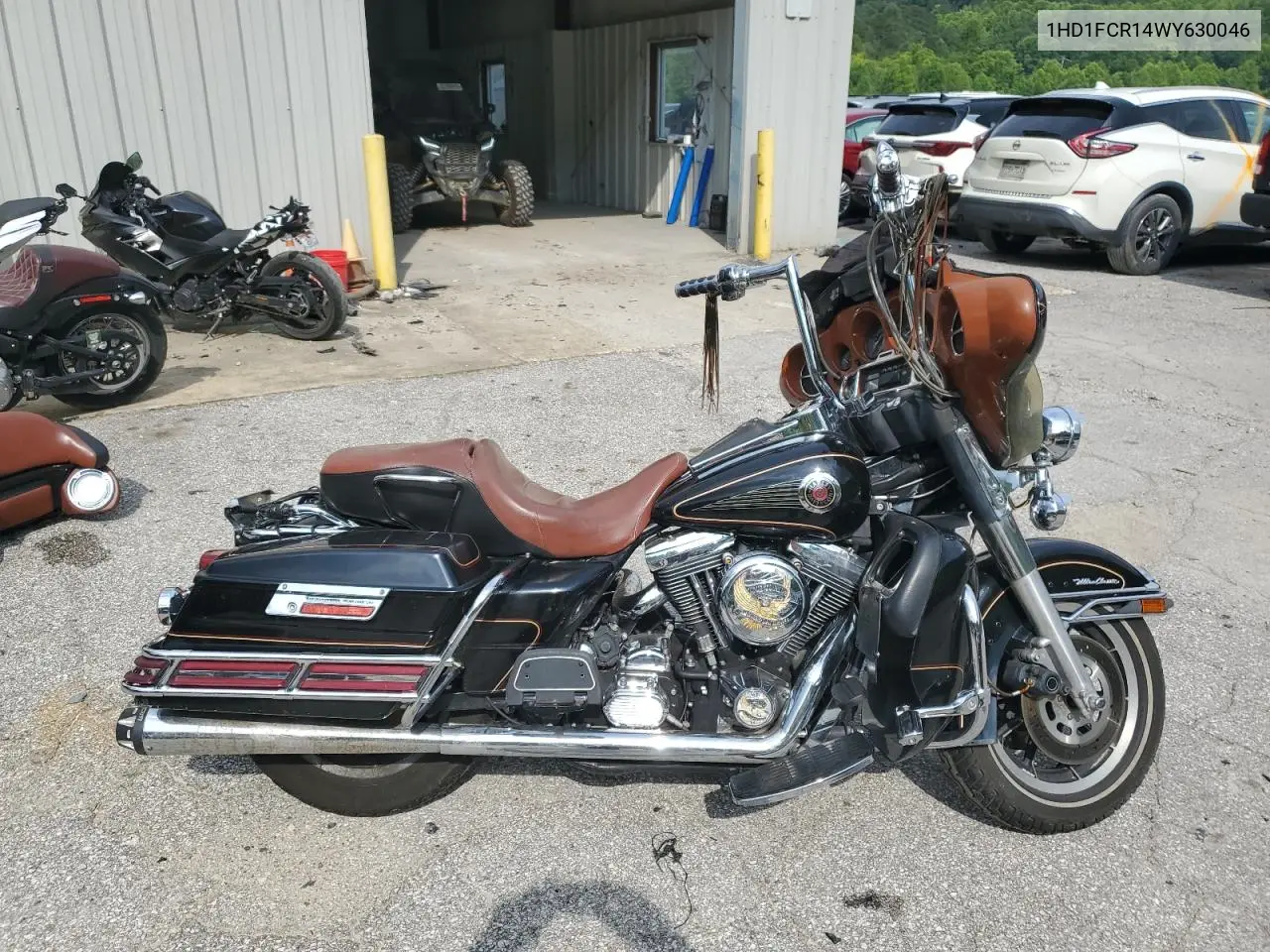 1998 Harley-Davidson Flhtcui VIN: 1HD1FCR14WY630046 Lot: 62063345