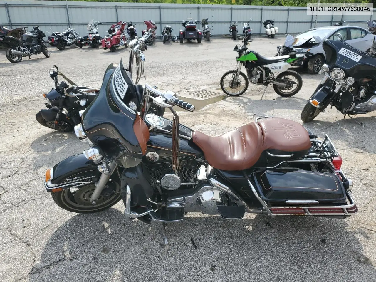 1998 Harley-Davidson Flhtcui VIN: 1HD1FCR14WY630046 Lot: 62063345