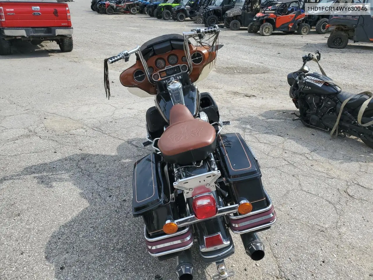 1998 Harley-Davidson Flhtcui VIN: 1HD1FCR14WY630046 Lot: 62063345