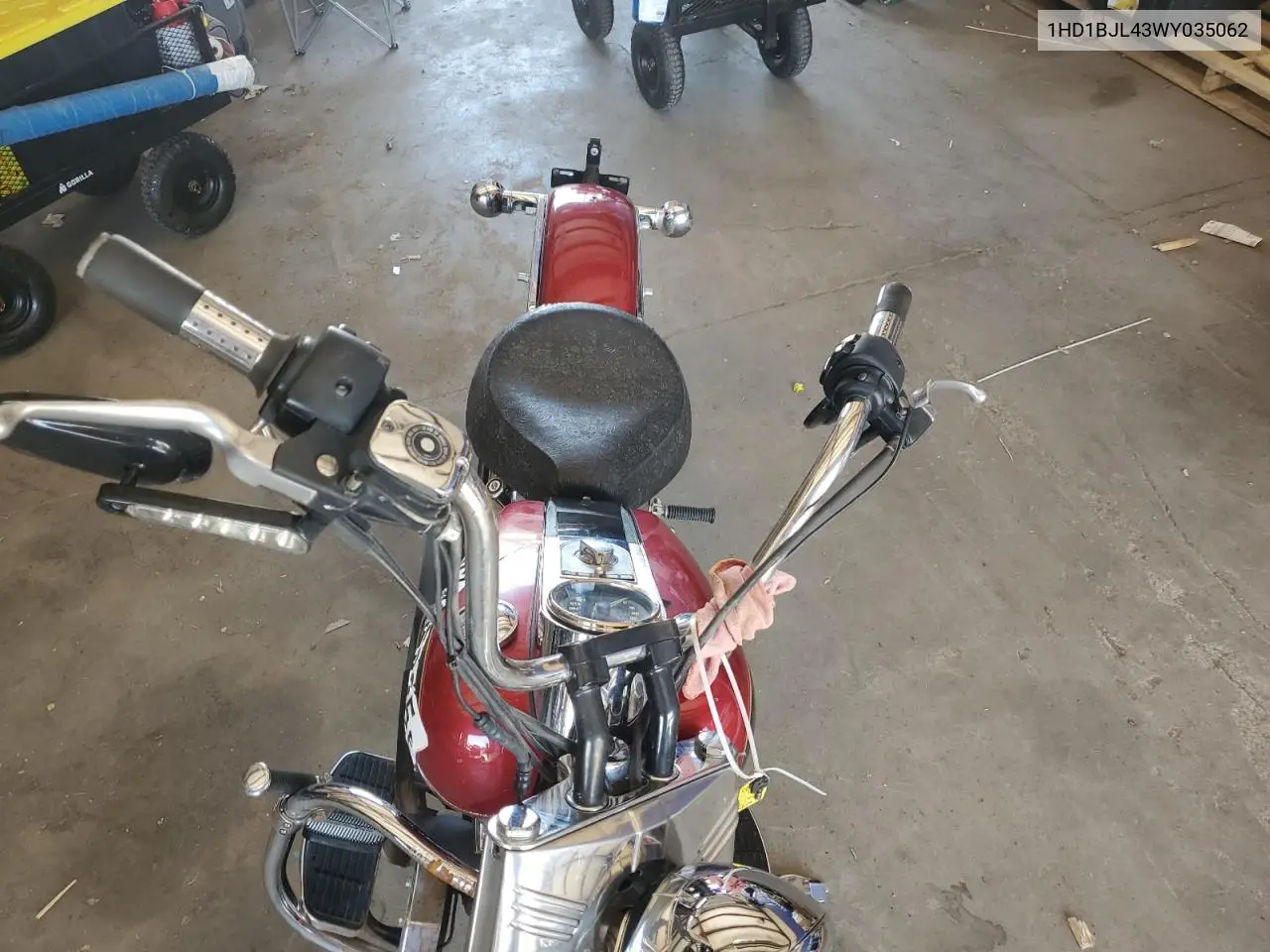 1998 Harley-Davidson Flstc VIN: 1HD1BJL43WY035062 Lot: 62405835