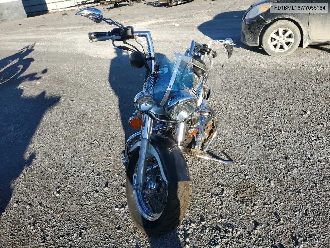 1998 Harley-Davidson Flstf VIN: 1HD1BML18WY055184 Lot: 79801374