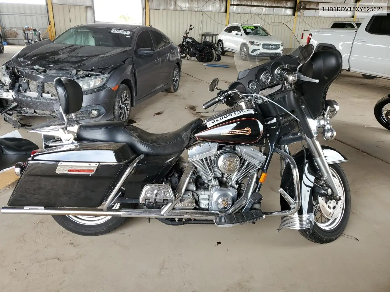 1999 Harley-Davidson Flht VIN: 1HD1DDV15XY625621 Lot: 52088195