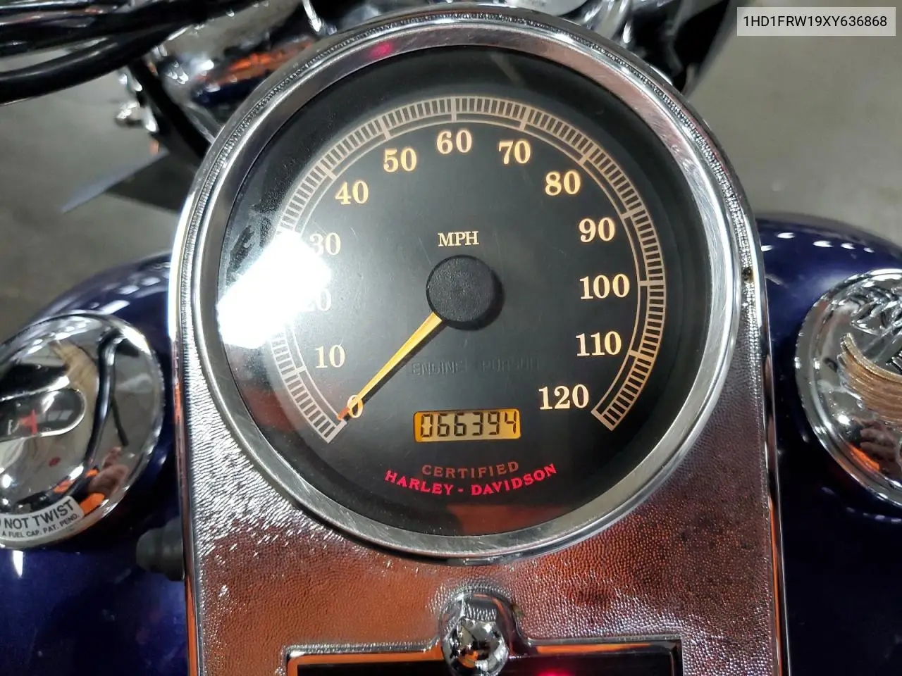 1999 Harley-Davidson Flhrci VIN: 1HD1FRW19XY636868 Lot: 57820555