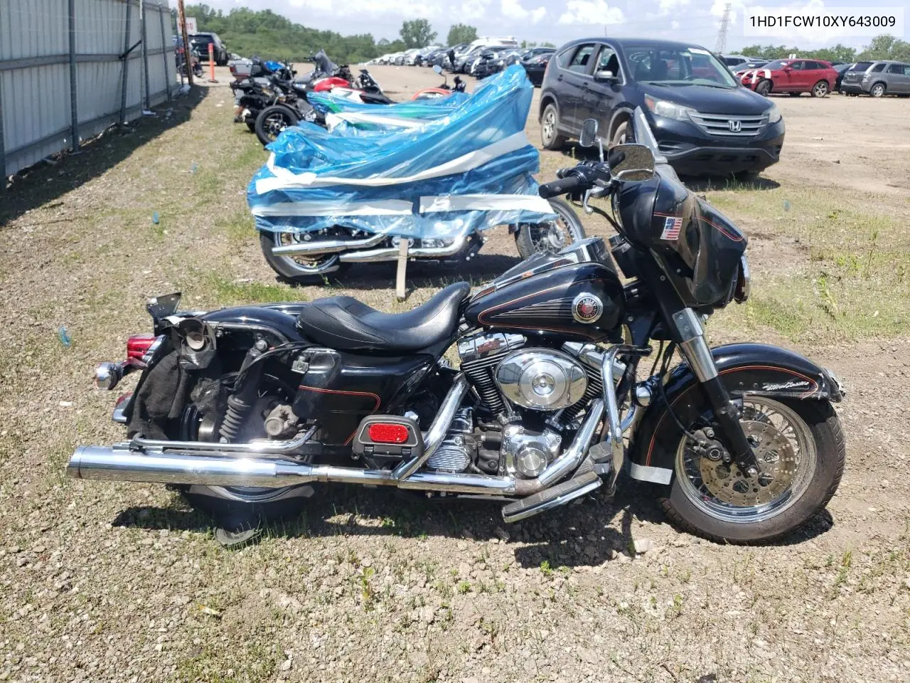 1999 Harley-Davidson Flhtcui VIN: 1HD1FCW10XY643009 Lot: 62055385