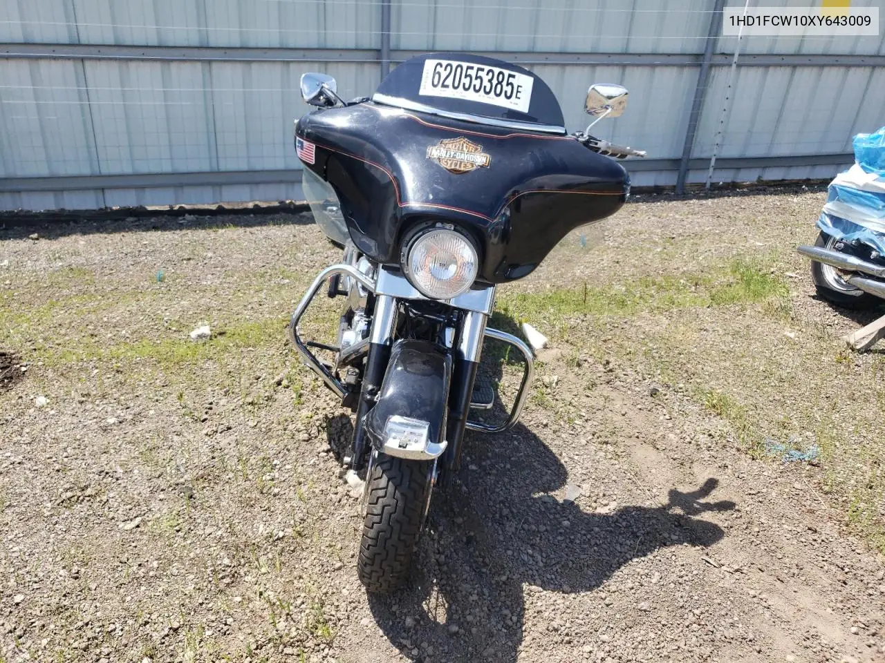1999 Harley-Davidson Flhtcui VIN: 1HD1FCW10XY643009 Lot: 62055385