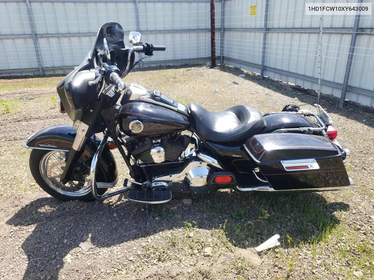 1999 Harley-Davidson Flhtcui VIN: 1HD1FCW10XY643009 Lot: 62055385