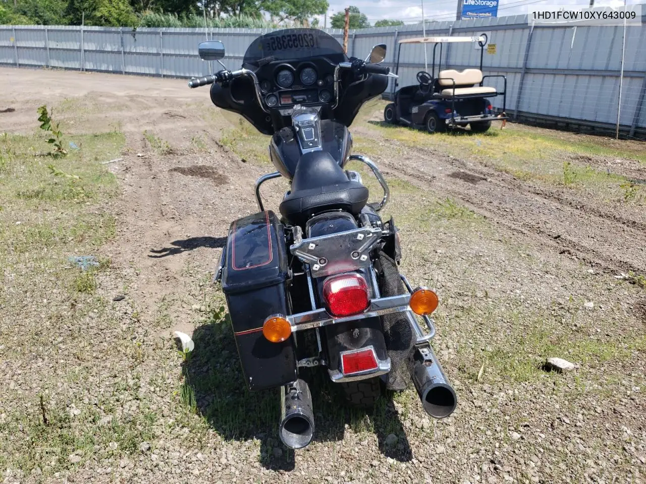 1999 Harley-Davidson Flhtcui VIN: 1HD1FCW10XY643009 Lot: 62055385