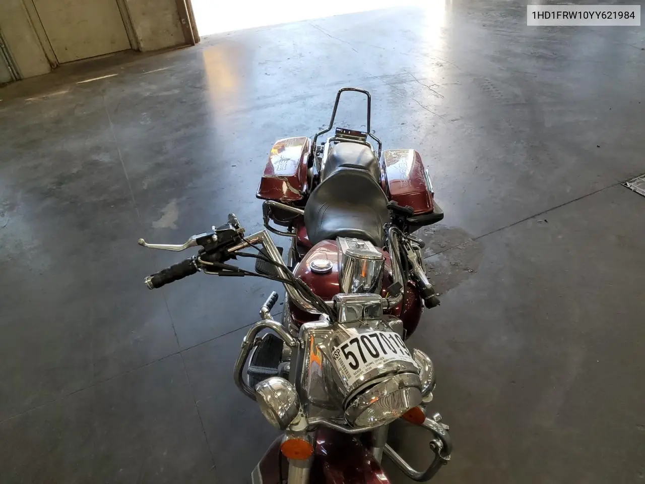 2000 Harley-Davidson Flhrci VIN: 1HD1FRW10YY621984 Lot: 57070195