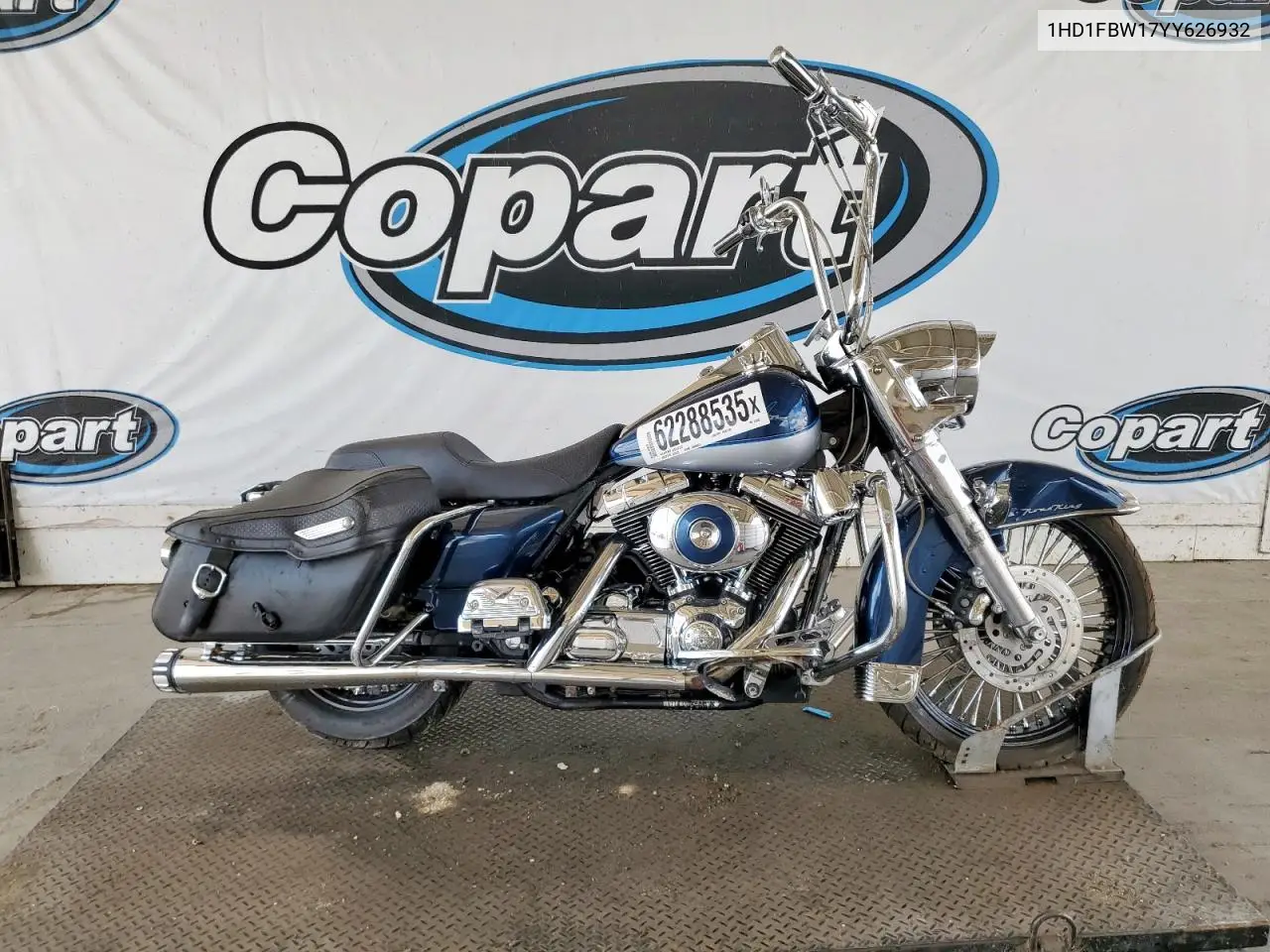 2000 Harley-Davidson Flhri VIN: 1HD1FBW17YY626932 Lot: 62288535