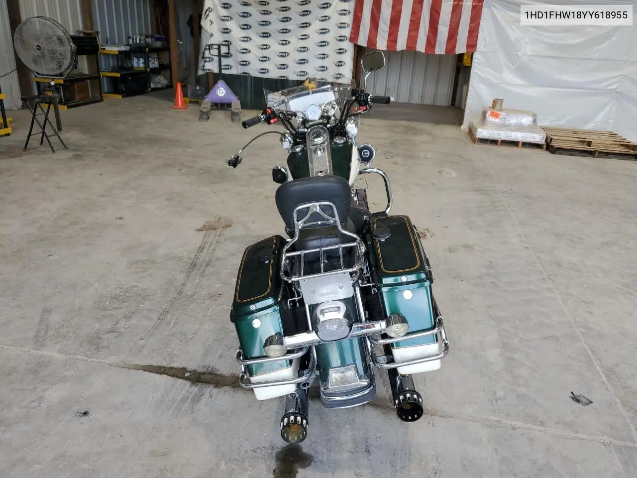 2000 Harley-Davidson Flhpi VIN: 1HD1FHW18YY618955 Lot: 62579915
