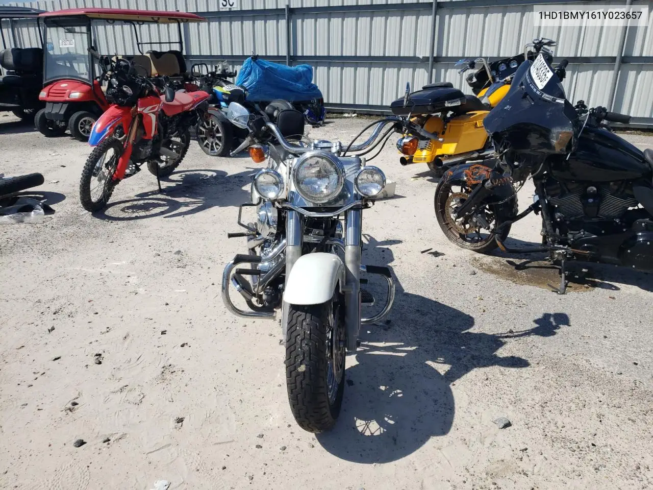 2001 Harley-Davidson Flstf VIN: 1HD1BMY161Y023657 Lot: 56284435