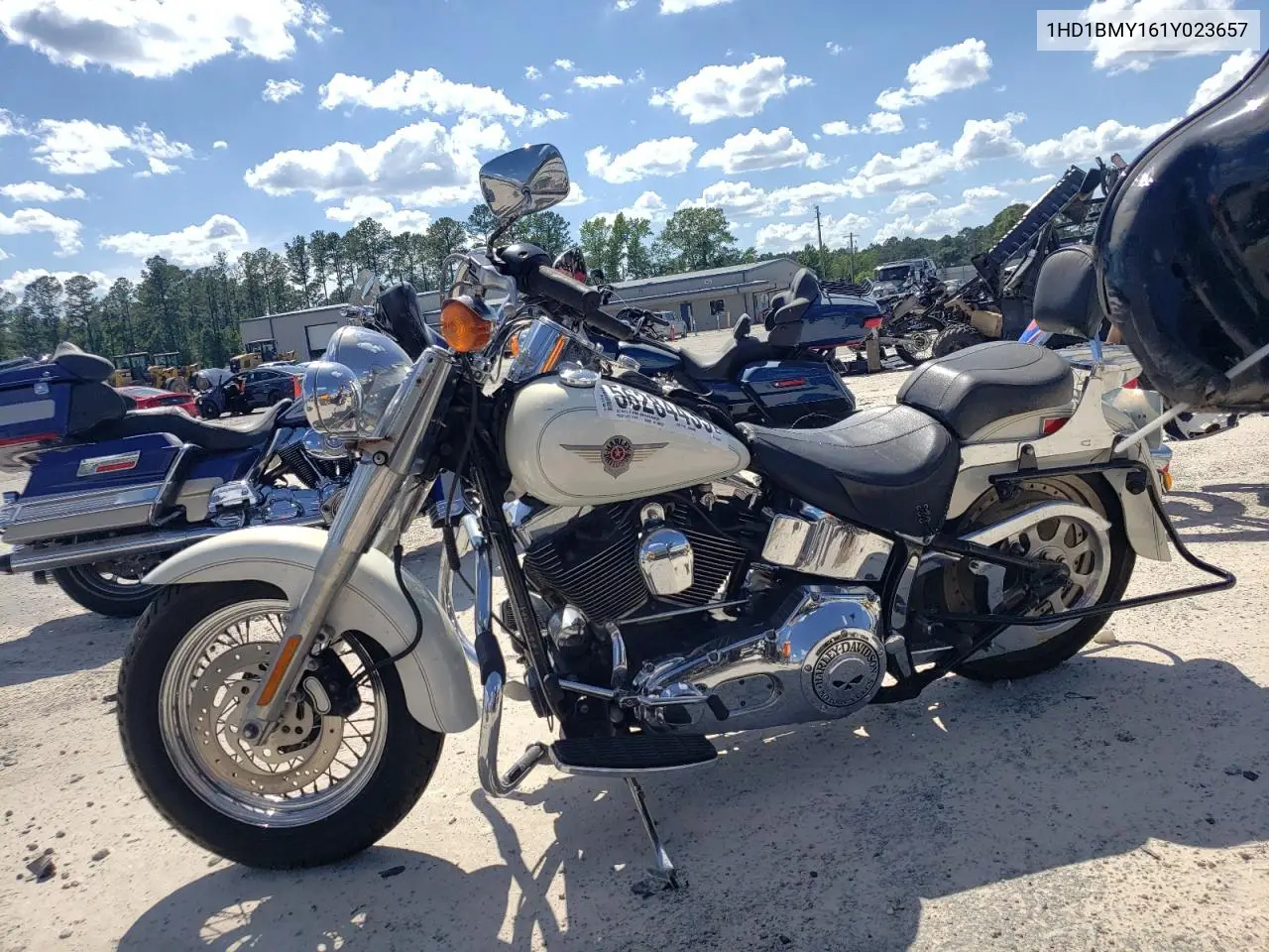 2001 Harley-Davidson Flstf VIN: 1HD1BMY161Y023657 Lot: 56284435