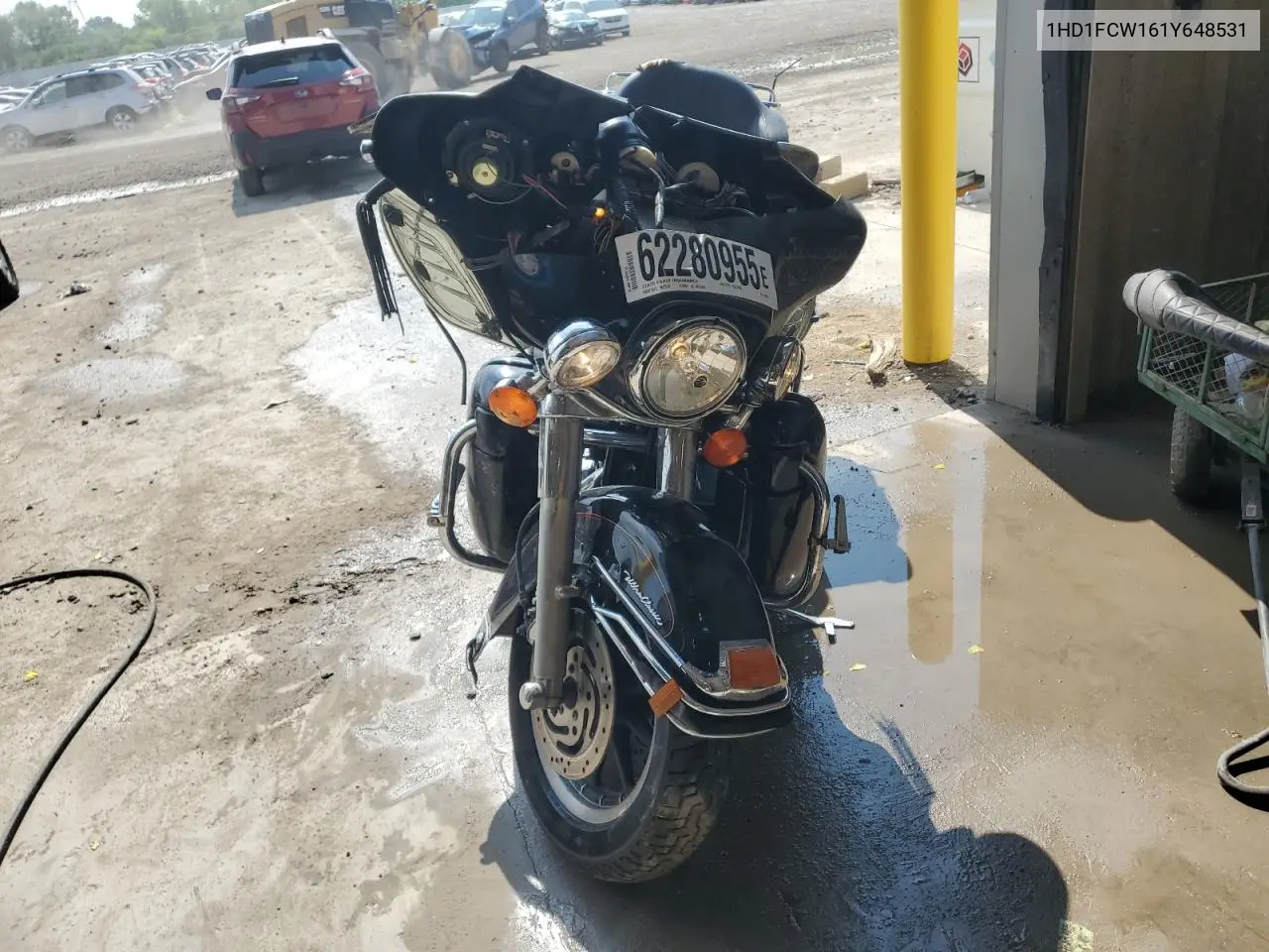 2001 Harley-Davidson Flhtcui VIN: 1HD1FCW161Y648531 Lot: 62280955