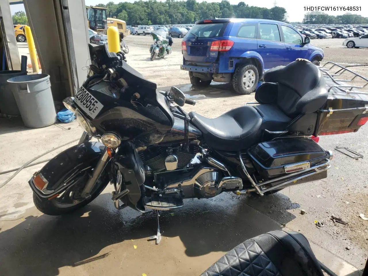 2001 Harley-Davidson Flhtcui VIN: 1HD1FCW161Y648531 Lot: 62280955