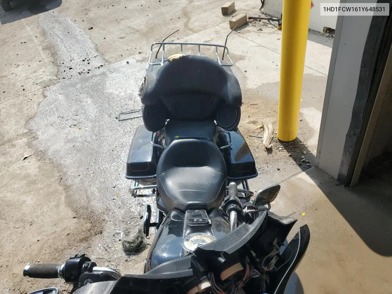 2001 Harley-Davidson Flhtcui VIN: 1HD1FCW161Y648531 Lot: 62280955