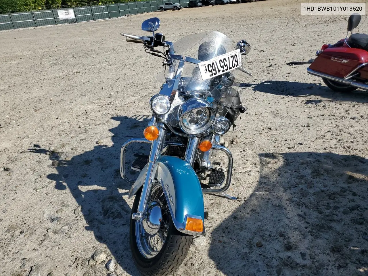 2001 Harley-Davidson Flstci VIN: 1HD1BWB101Y013520 Lot: 62755165