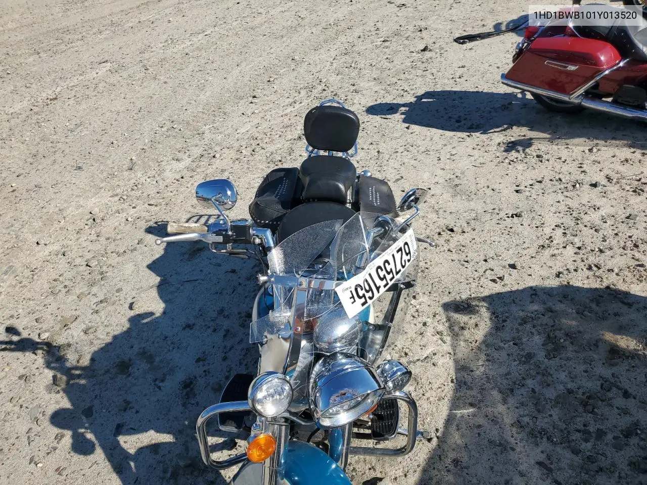 2001 Harley-Davidson Flstci VIN: 1HD1BWB101Y013520 Lot: 62755165