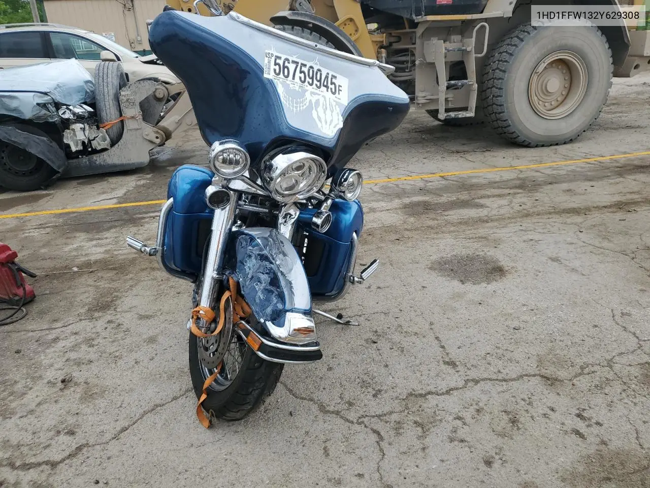2002 Harley-Davidson Flhtci VIN: 1HD1FFW132Y629308 Lot: 56759945