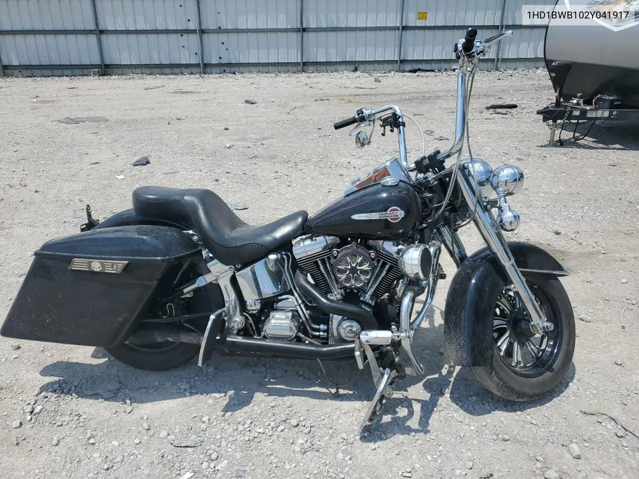 2002 Harley-Davidson Flstci VIN: 1HD1BWB102Y041917 Lot: 62283955