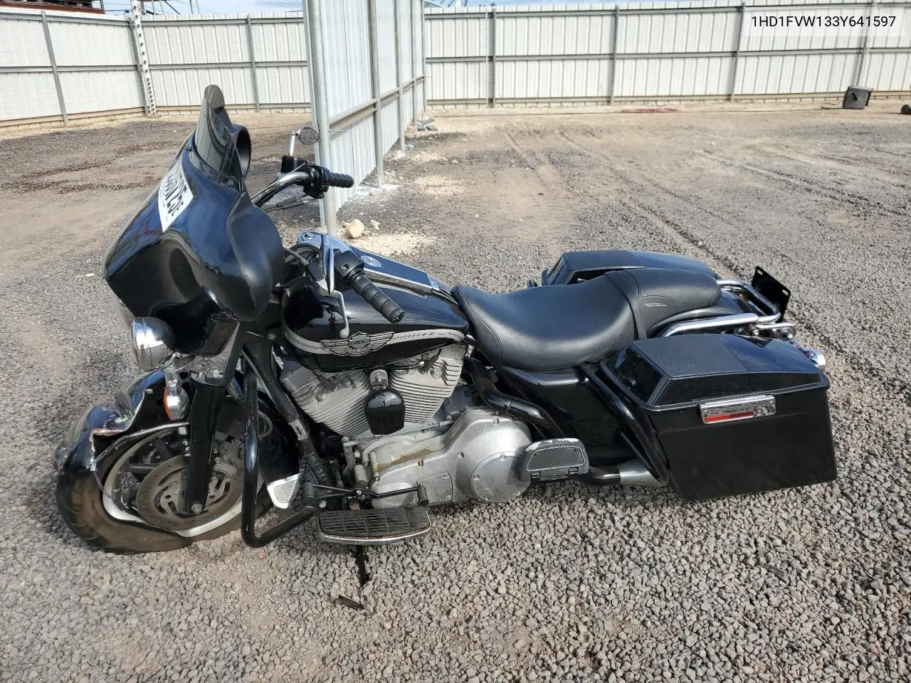 2003 Harley-Davidson Flhti VIN: 1HD1FVW133Y641597 Lot: 62536725