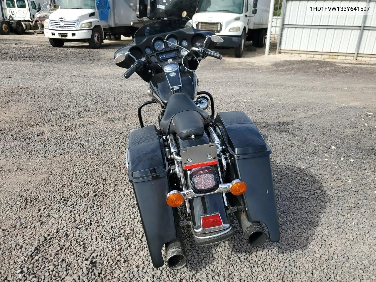 2003 Harley-Davidson Flhti VIN: 1HD1FVW133Y641597 Lot: 62536725