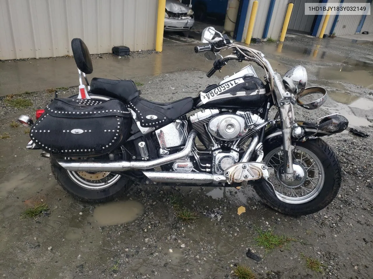 2003 Harley-Davidson Flstc VIN: 1HD1BJY183Y032149 Lot: 71650284
