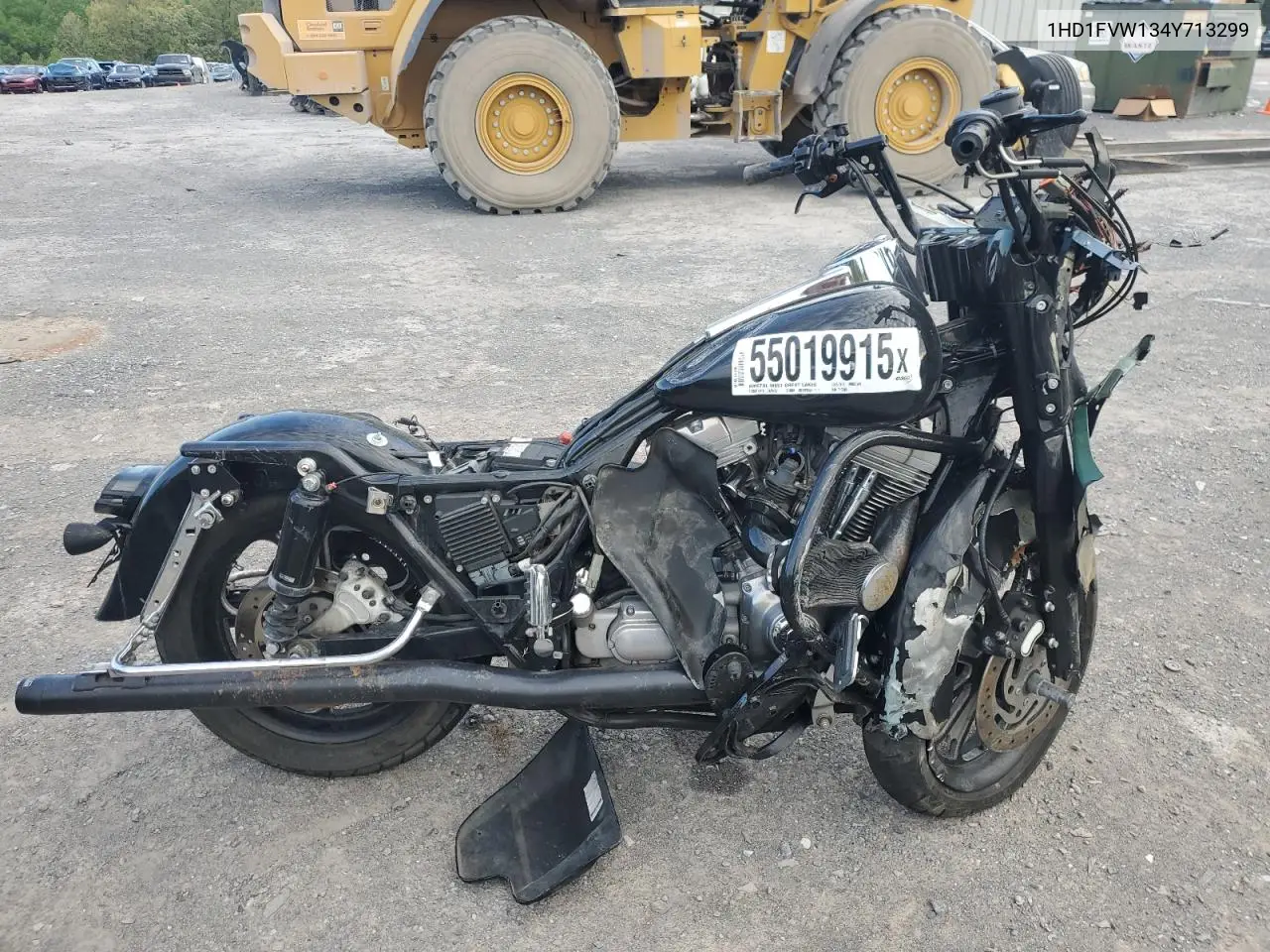 2004 Harley-Davidson Flhti VIN: 1HD1FVW134Y713299 Lot: 55019915