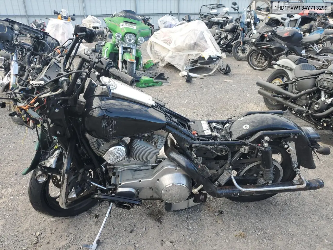 2004 Harley-Davidson Flhti VIN: 1HD1FVW134Y713299 Lot: 55019915