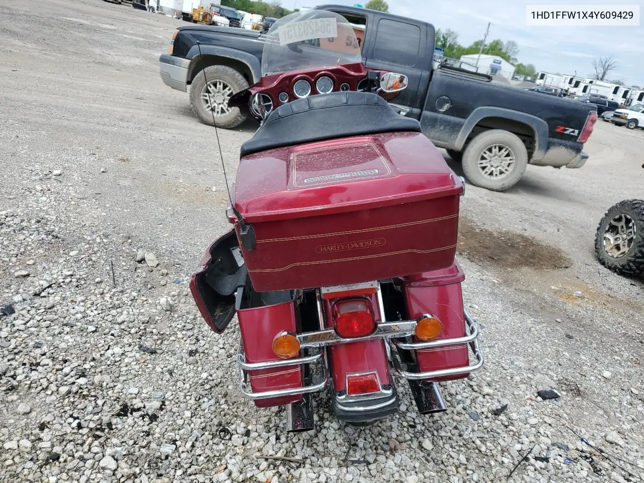 2004 Harley-Davidson Flhtci VIN: 1HD1FFW1X4Y609429 Lot: 56420375